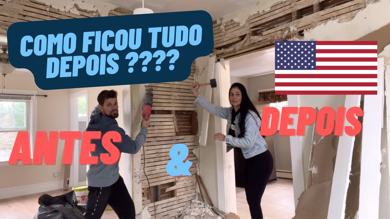 TOUR PELA NOSSA CASA NOS ESTADOS UNIDOS DEPOIS DA REFORMA. VEJA COMO FICOU!