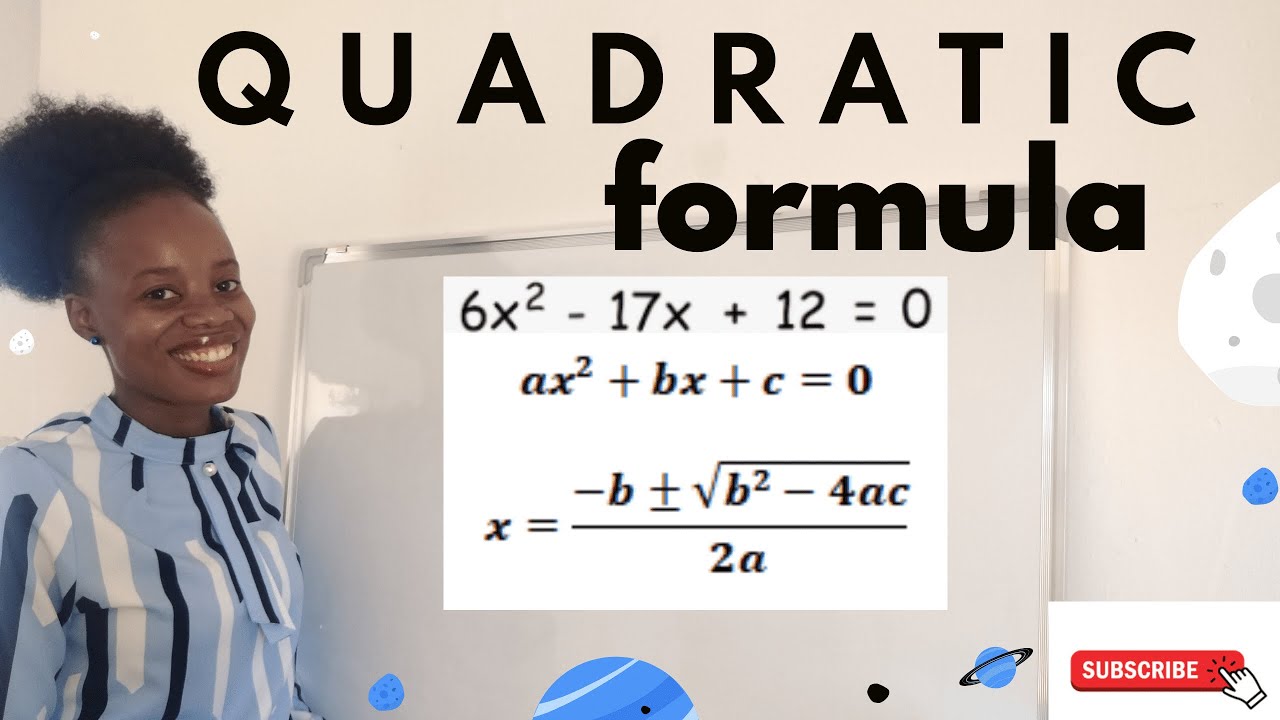 How to solve Quadratic equations using Quadratic formula| #GCSE