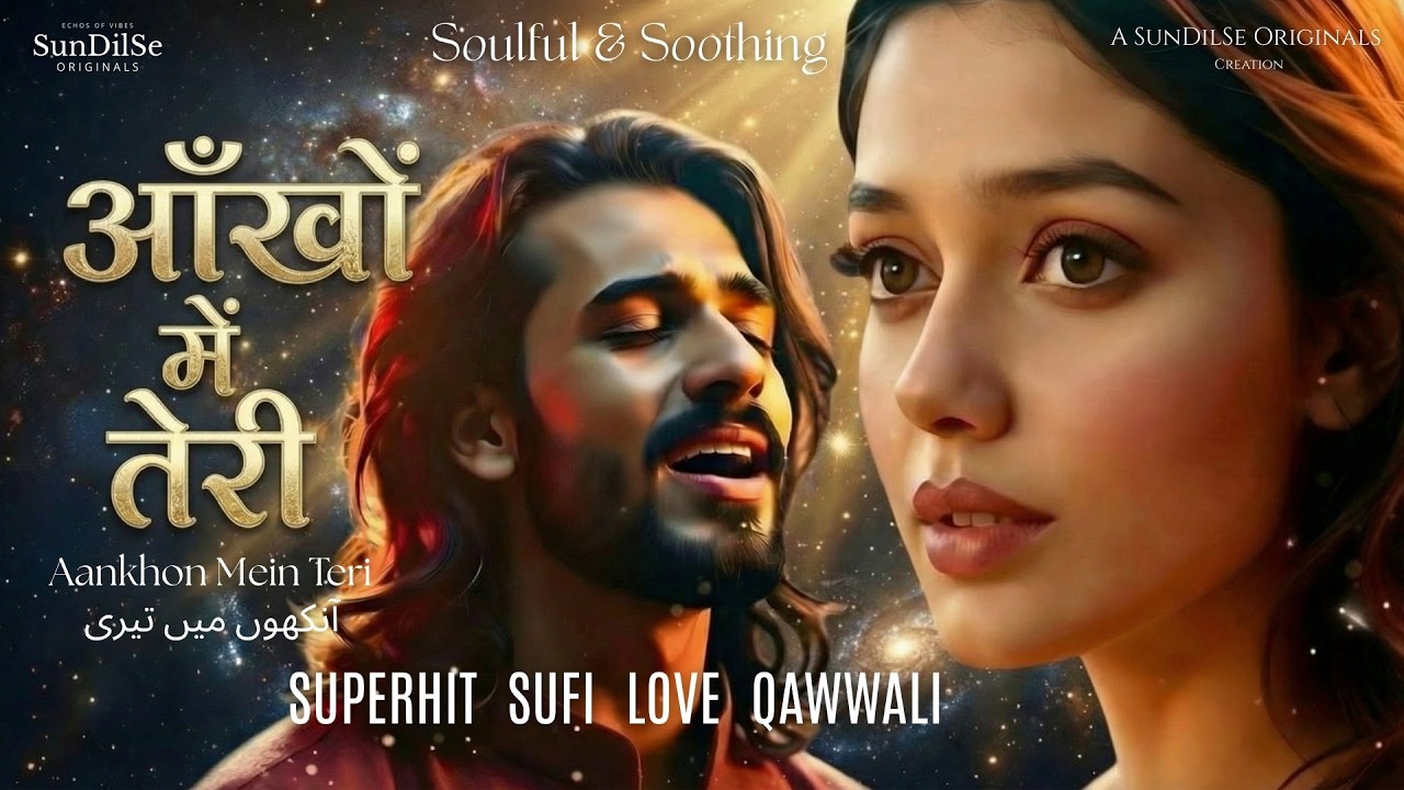 Aankhon Mein Teri آنکھوں میں تیری | Sufi Love Qawwali | Soulful & Soothing | #sufilove #sufiqawwali