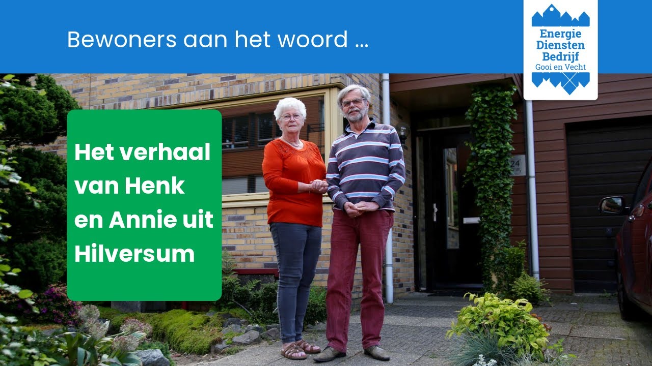 In één keer aardgasvrij en comfortabeler wonen, het verhaal van Henk en Annie Smit