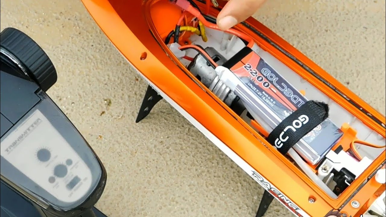 Upgrade Battery Besar Buat Rc Boat Feilun Ft09