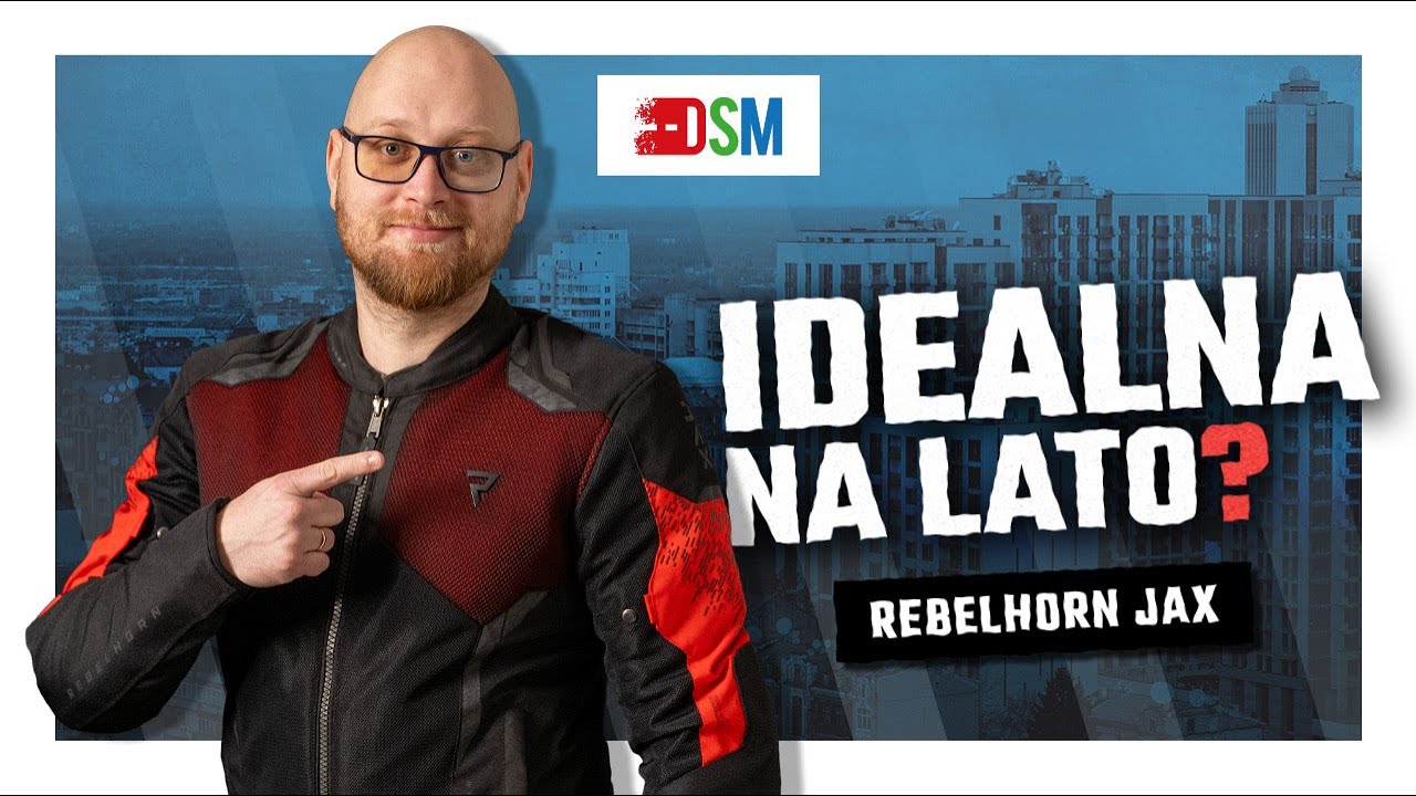 NAJLEPSZA kurtka MOTOCYKLOWA na LATO? | Rebelhorn JAX