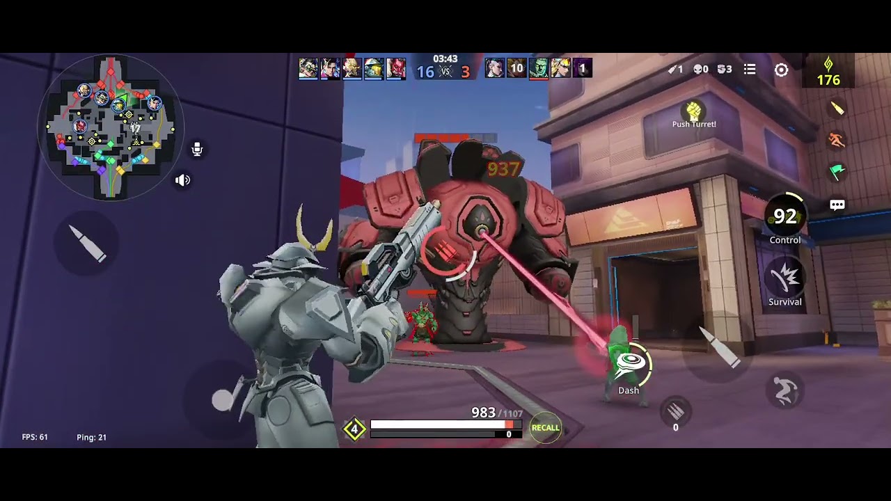 gameplay Lumeshift 5v5 moba terbaru hadir playstore buruan download