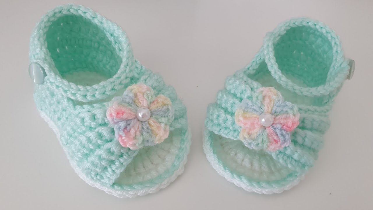 #Baby #Sandalen #Häkeln 🦋💐🦋