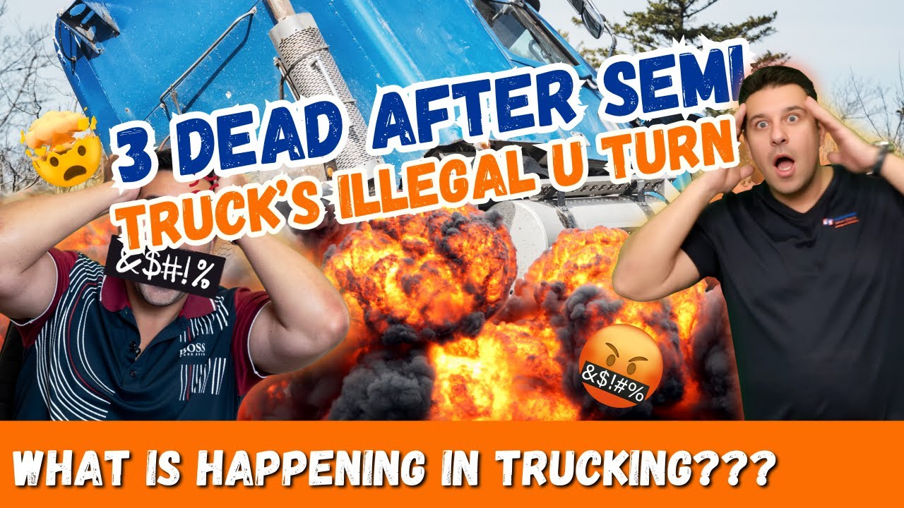 3 Dead After Semi Truck&rsquo;s Illegal U-Turn