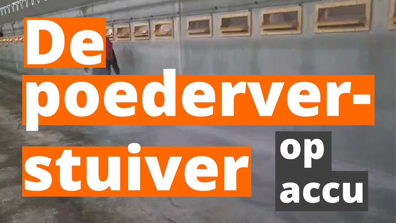 Poederverstuiver op accu