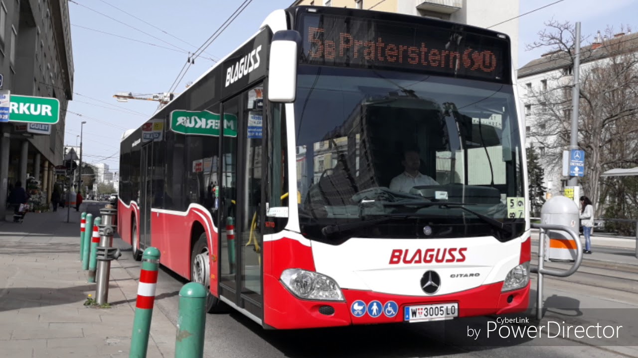 Bus 5B Ansage Wien
