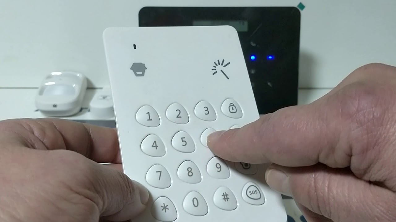 Alarma Domótica THI-1: Producto: teclado KP-700 antigüo
