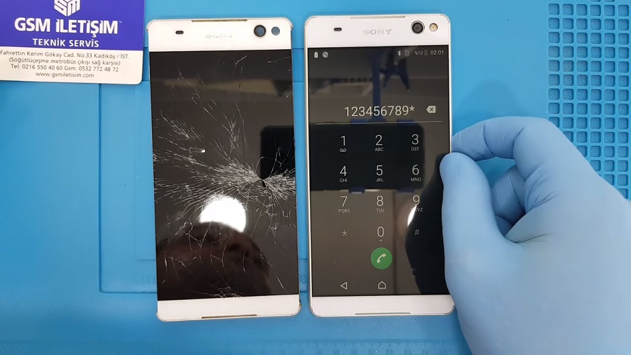 Sony Xperia C5 Ultra Ekran Değişimi