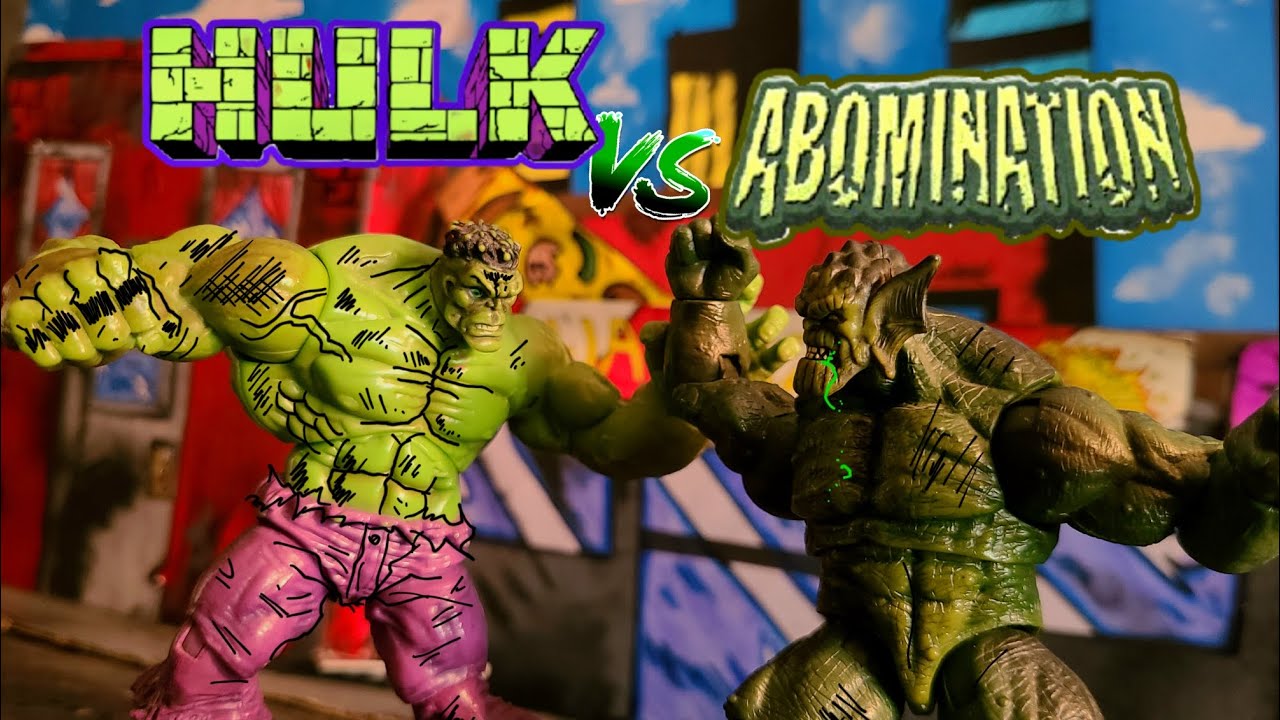 Hulk vs. Abomination Stop Motion Animation 2024!! 🗣🔥🔥