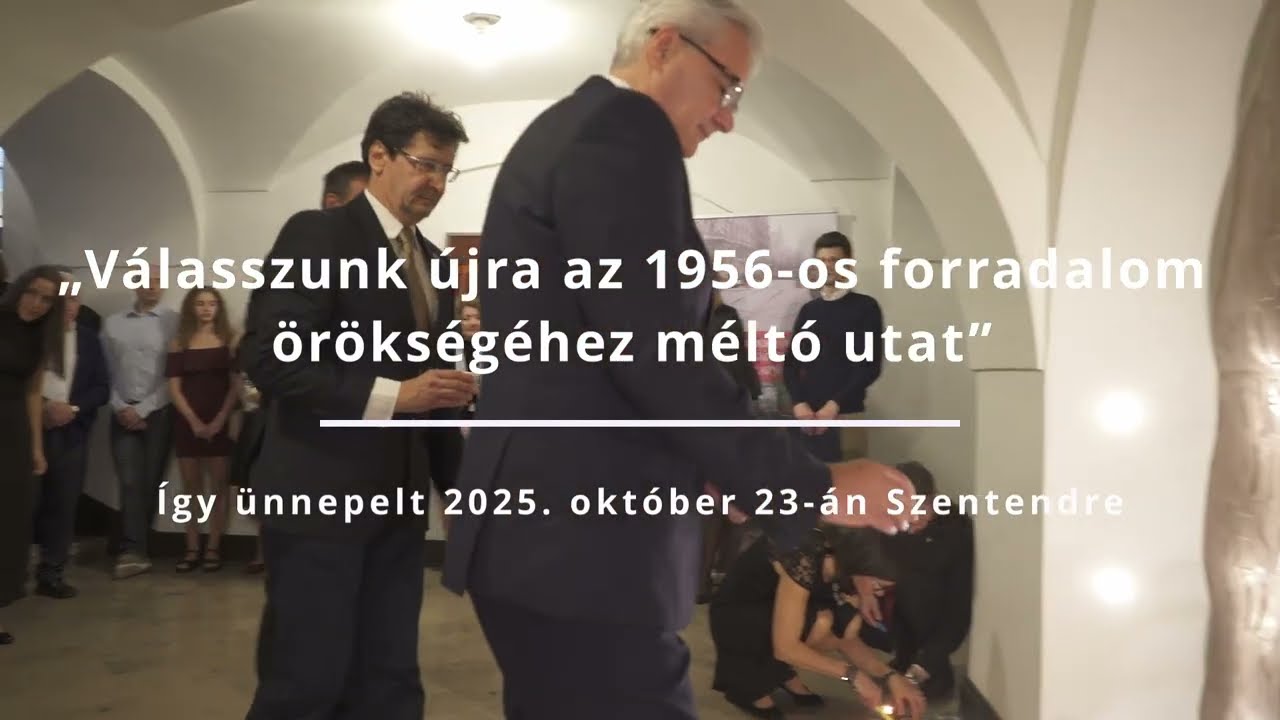 Így ünnepelt 2025. október 23-án Szentendre