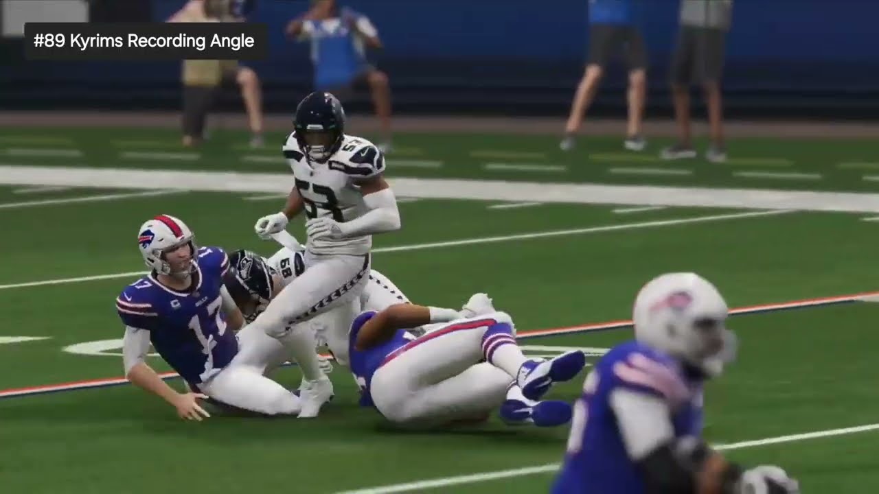 Kyrim brings the pressure vs. the Buffalo Bills ! Madden 21 Gameplay