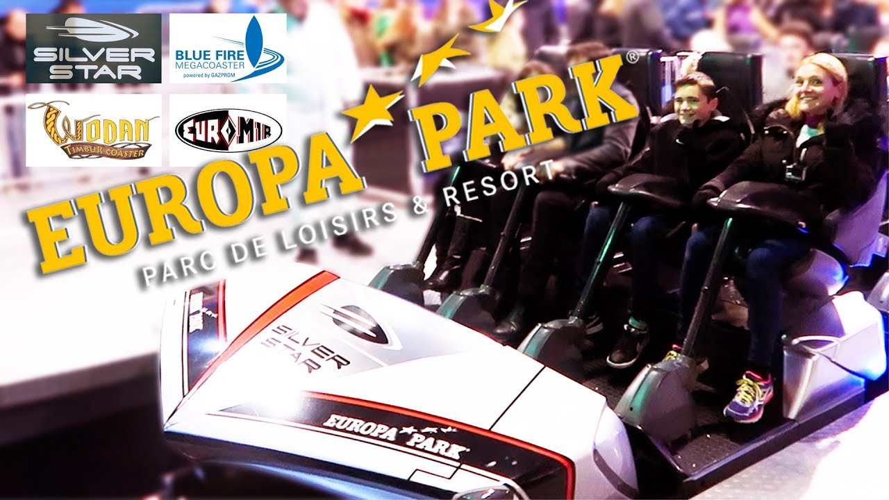 VLOG - SILVER STAR, BLUE FIRE, WODAN : SENSATIONS FORTES à EUROPA PARK !
