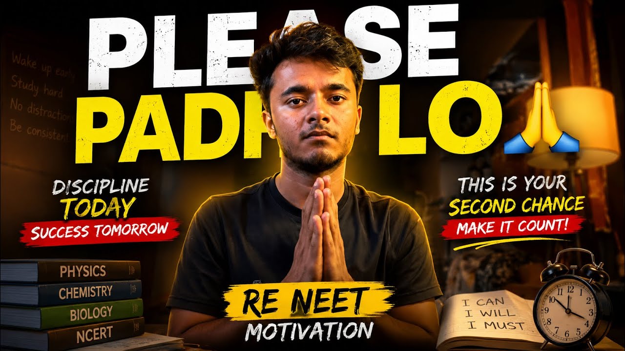 Re-NEET ULTIMATE MOTIVATION 🔥|| Padh lo please 😭||#neetmotivation #reneet 