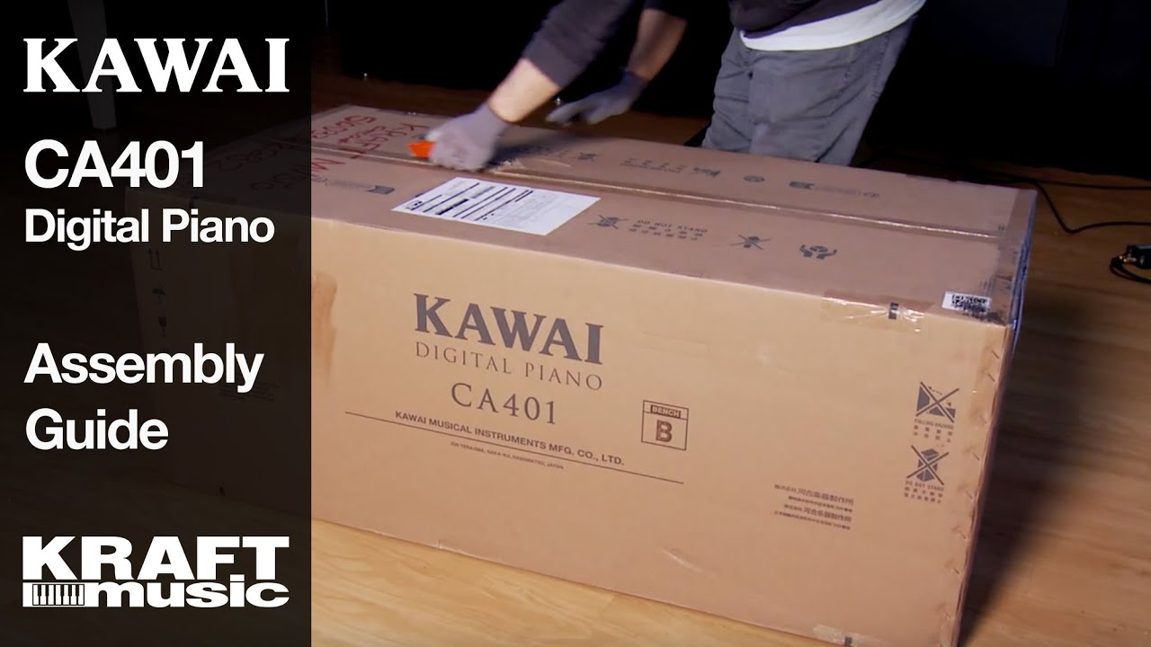 Kawai CA401 Concert Artist Digital Piano - Assembly Guide