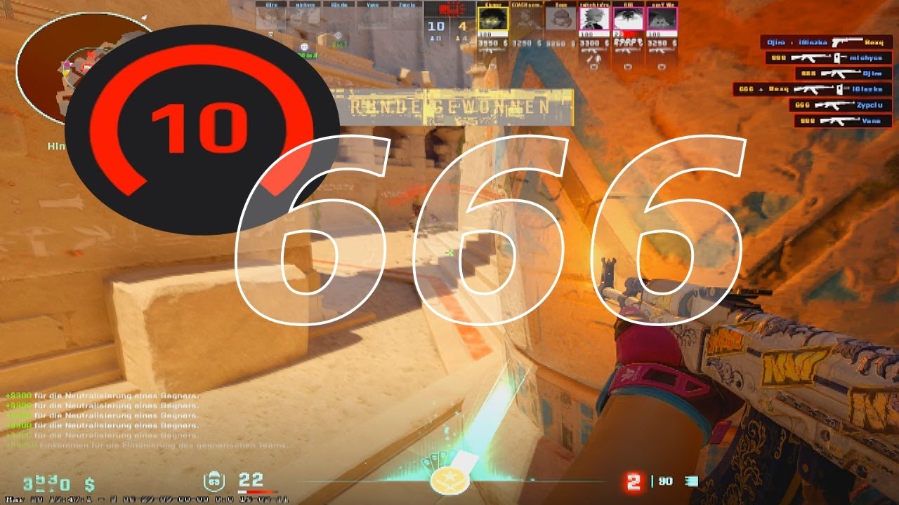 Faceit lvl 10 Highlights | 800DPI 1.00