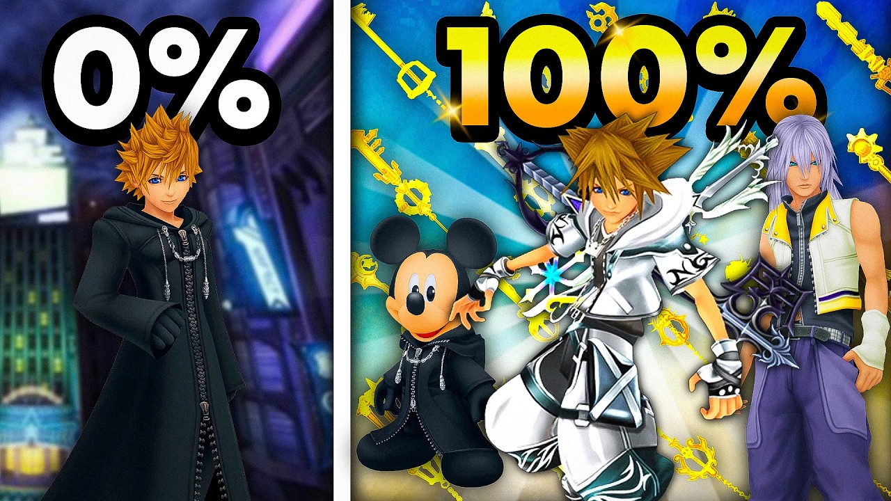 J'ai 100% Kingdom Hearts 2 (TOUS les Succès)