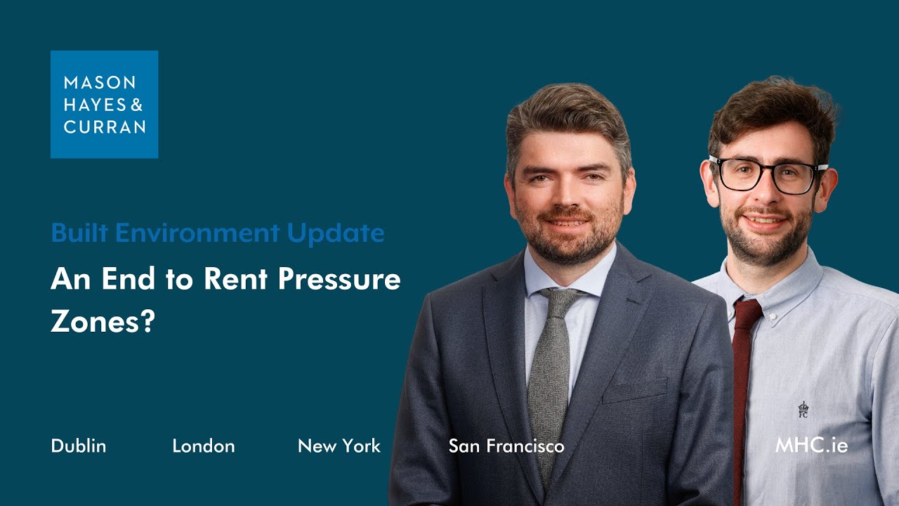 An End to Rent Pressure Zones