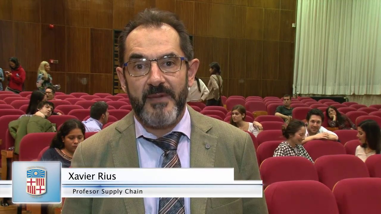 Xavier Rius, Profesor de Supply Chain dentro del Máster en Comercio Internacional y Logística