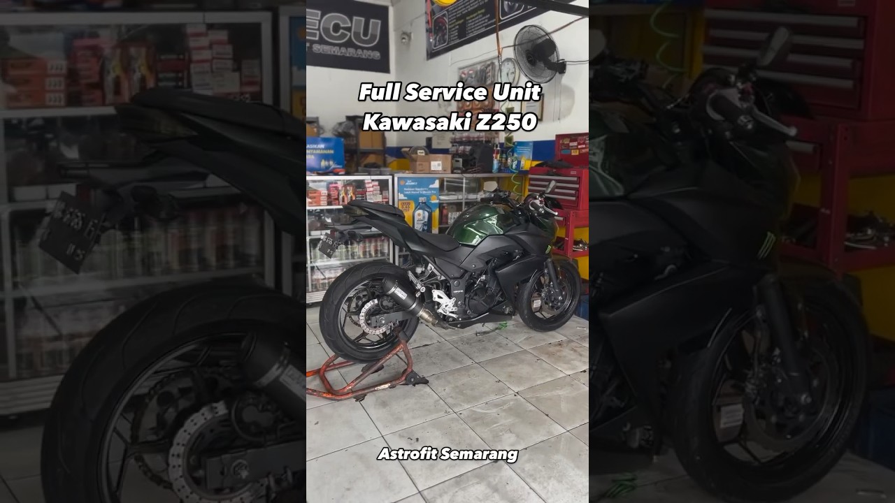 Full service z250 #kawasaki #fyp #viralvideo #service #bengkel #motorcycle