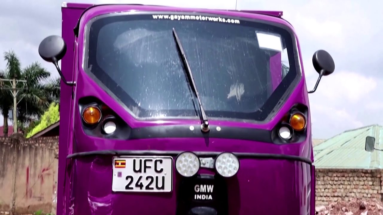 Electric tuk tuks hits Uganda's streets