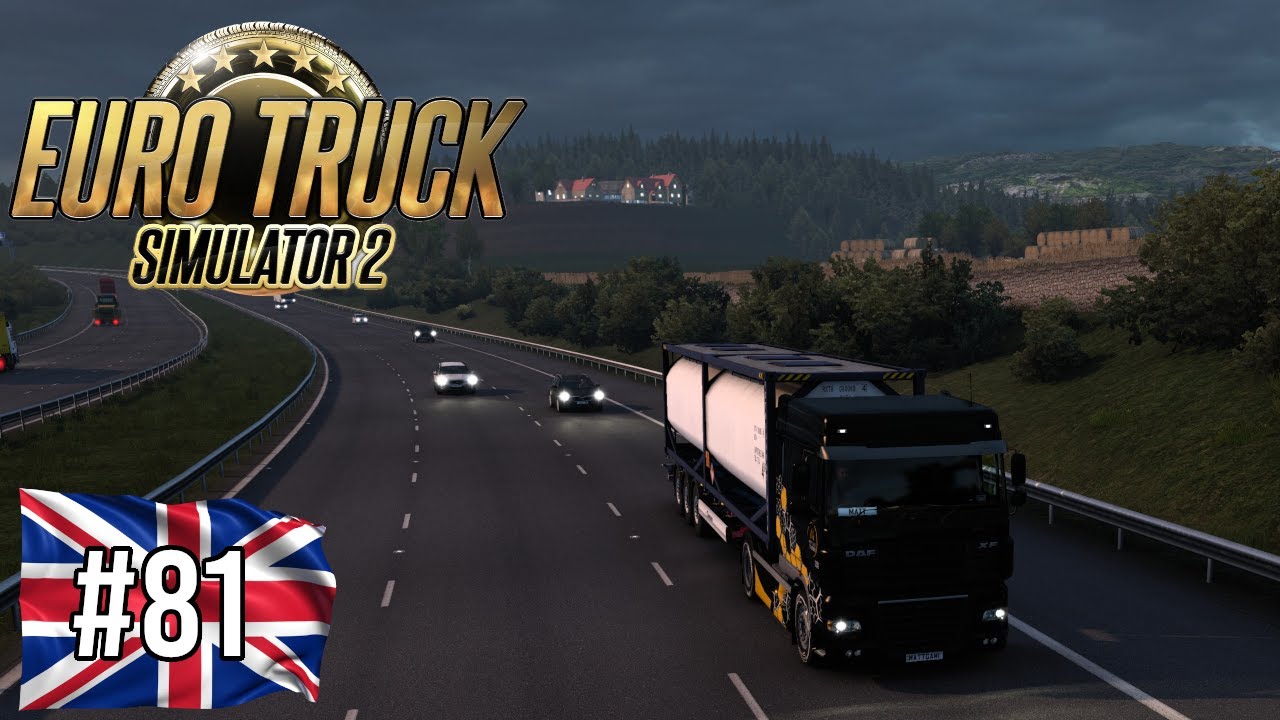 GLASGOW!| ETS2 CAREER | LETS PLAY | #81
