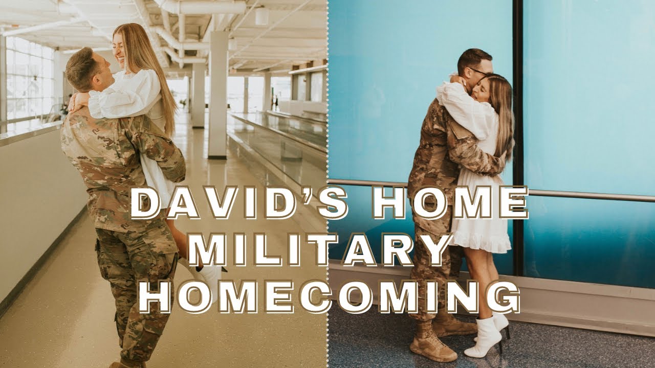 HE'S HOME! | Soldier Coming Home Wife | Military Homecoming Video