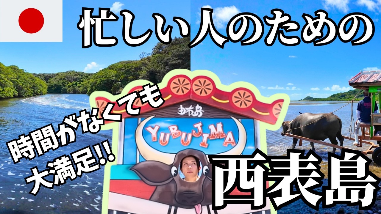 【🇯🇵40歳ひとり旅】時間がなくても大満足！西表島はこの2か所でOK【西表島編#2】