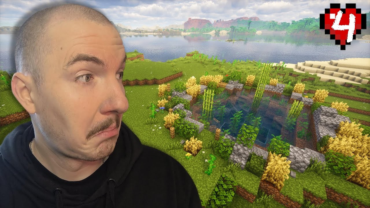 Megépítettem a TÖKÉLETES kis tavacskát a Minecraft-ban!