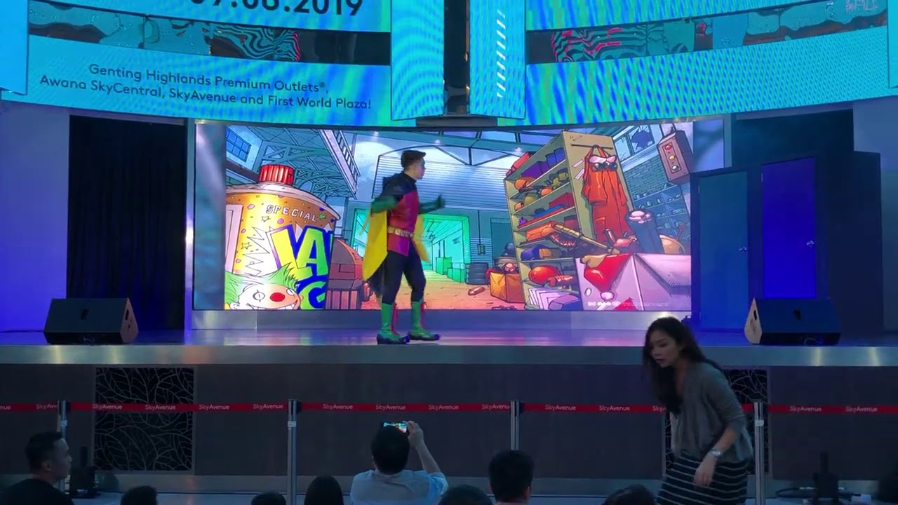 BATMAN & ROBIN VS THE JOKER | 80th ANNIVERSARY LIVE SHOW RESORT WORLD GENTING , MALAYSIA