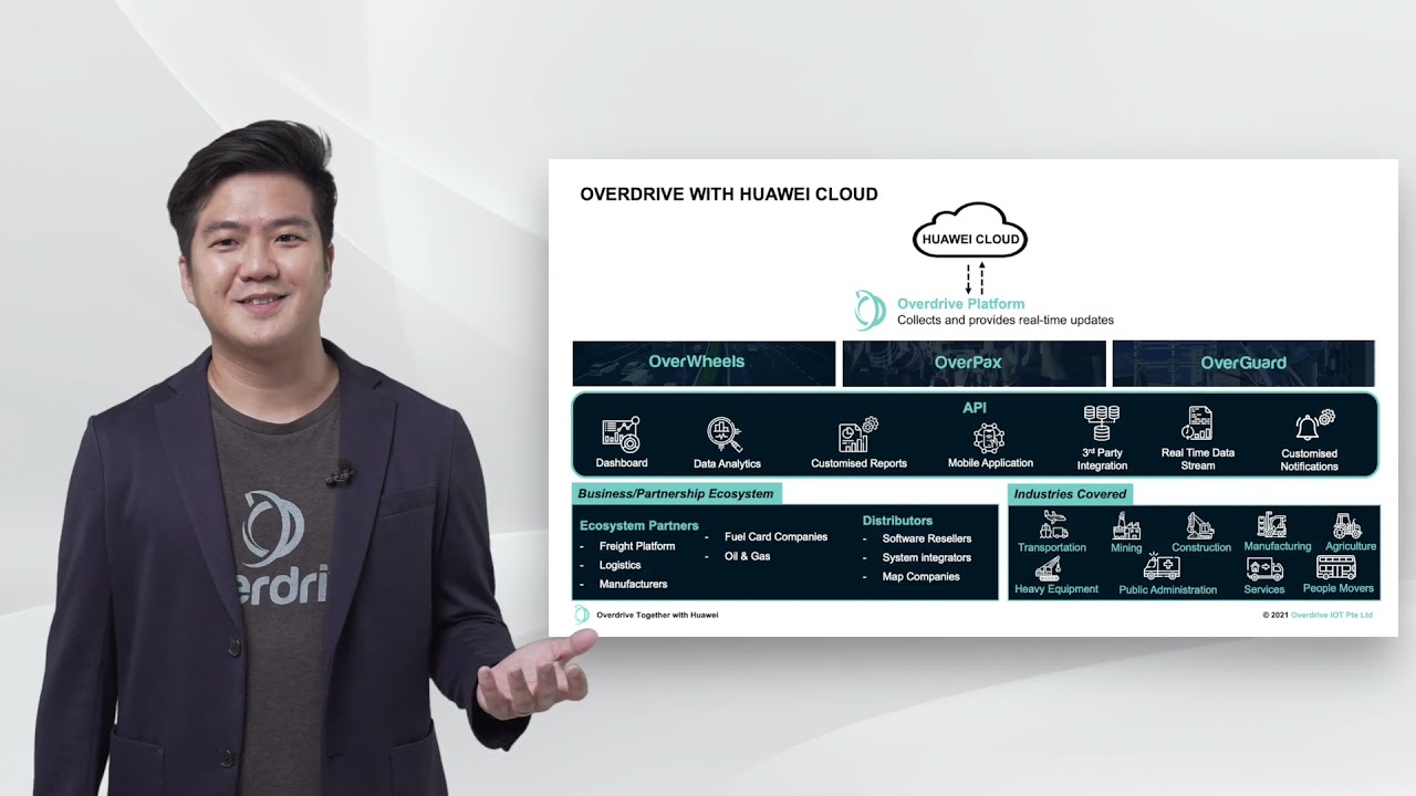 Overdrive IOT with HUAWEI CLOUD Solution