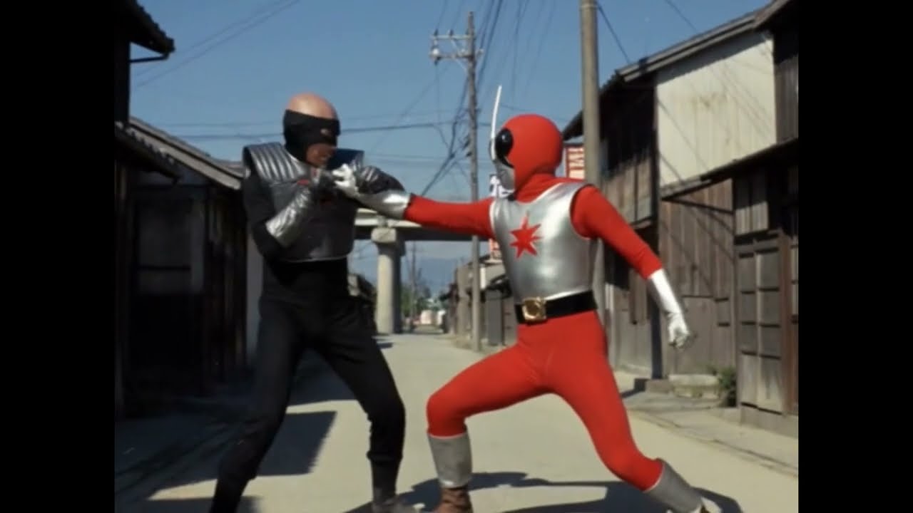 アカキライダー第71話　「レーニーンの恐るべき罠！」未公開フィルム #ai#Grok #日本 #昭和 #未来 #架空 #特撮