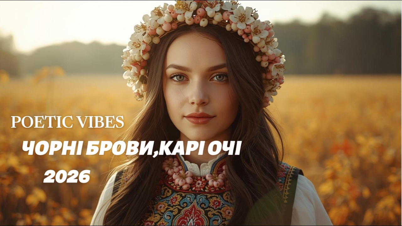 Чорні Брови, Карі Очі – Сучасна Українська Пісня 2026 | Modern Cover | Poetic Vibes#PoeticVibes