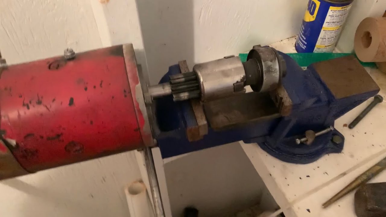 Ford 8N replace NEW BENDIX on starting motor