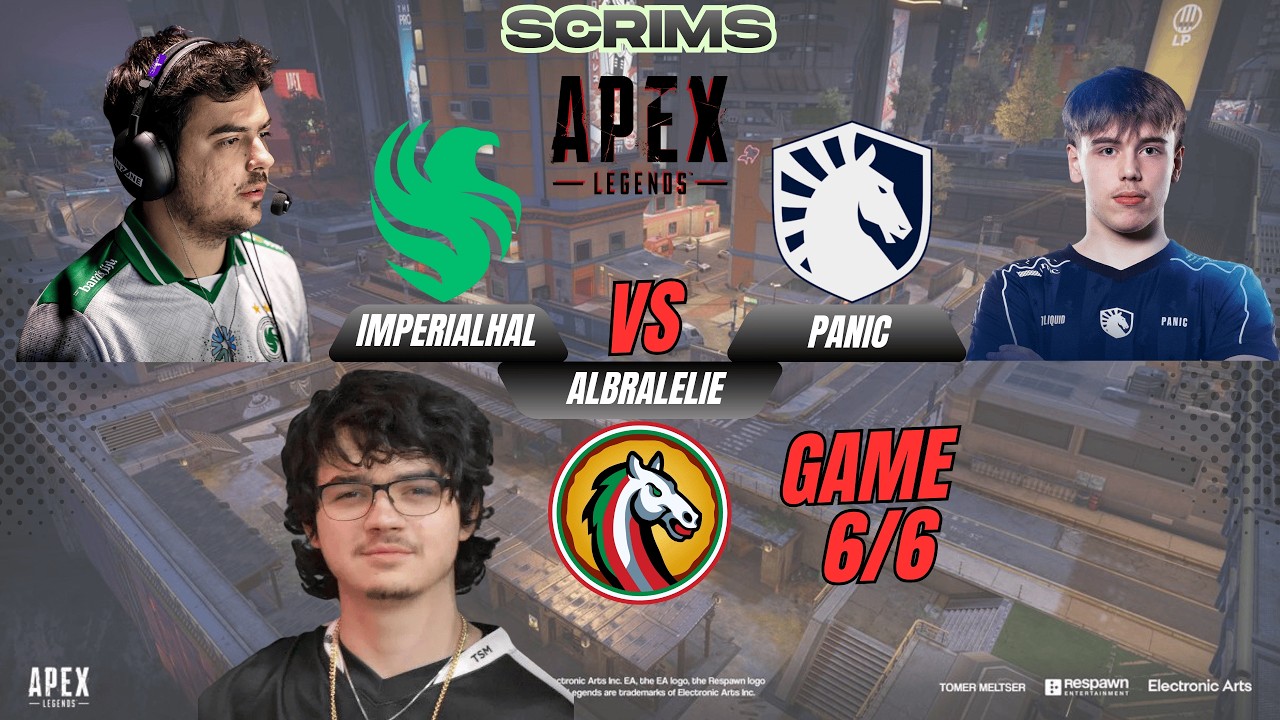 ImperialHal vs Albralelie vs Panic 😳🔥| Apex Legends