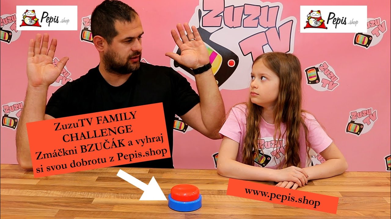 🎉 FAMILY CHALLENGE! Kdo uhádne tajemství balíčku a ZMÁČKNE BZUČÁK jako první? 🔥🎁