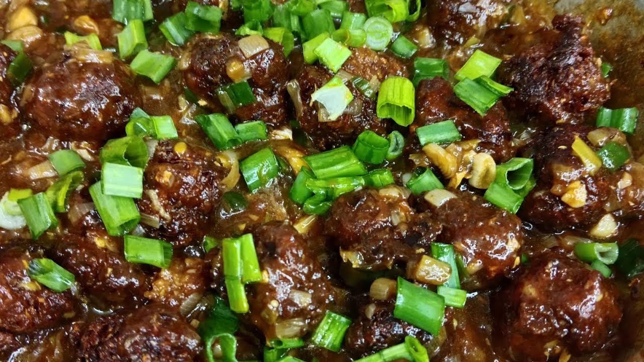 🥰Manchurian 😋खाऊ गल्ली मध्ये मिळते तीच टेस्ट 🥰💝#recipe #foodlifemarathi #food #indianrecipes #cook