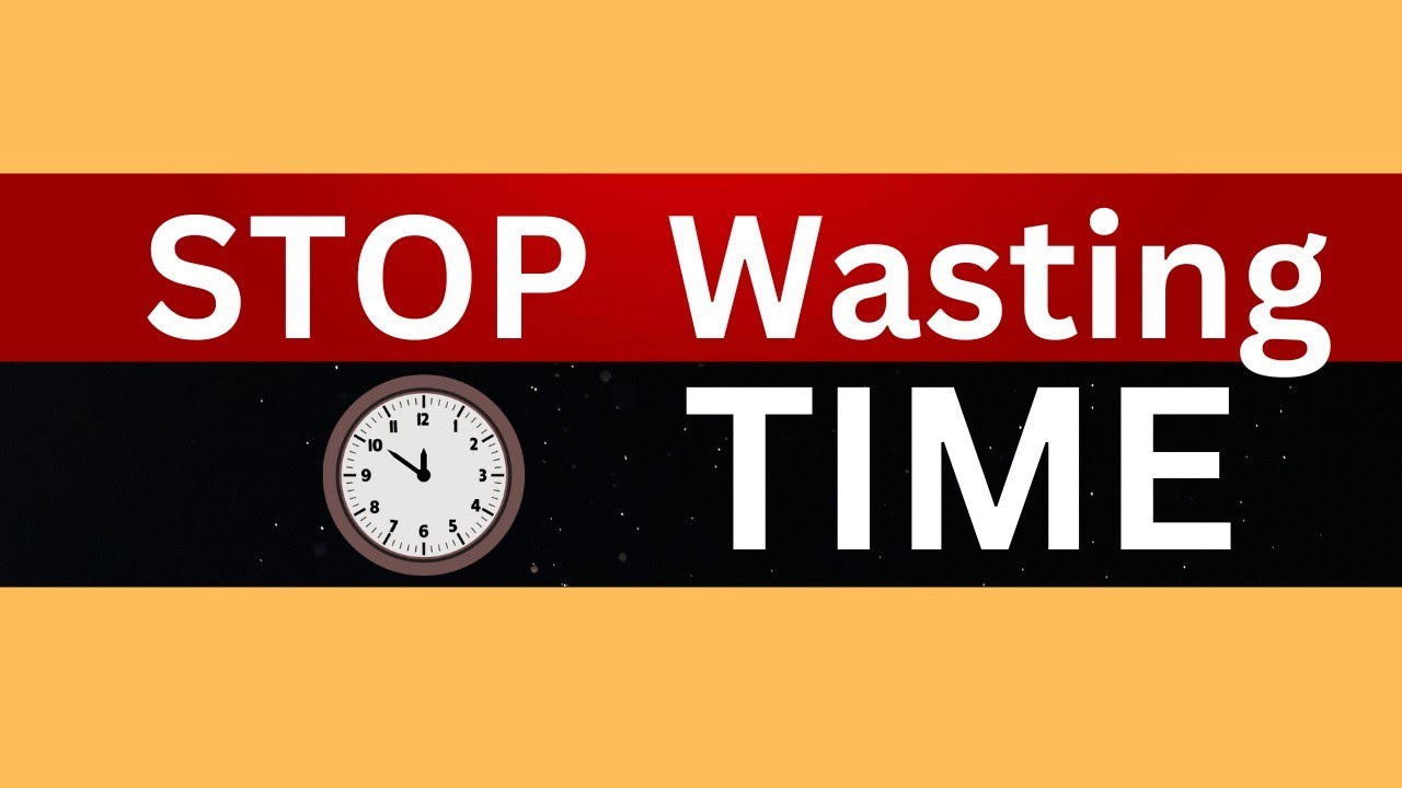 Stop Wasting Your Time|| Best Motivational Quotes For Value Of Time || ⌚