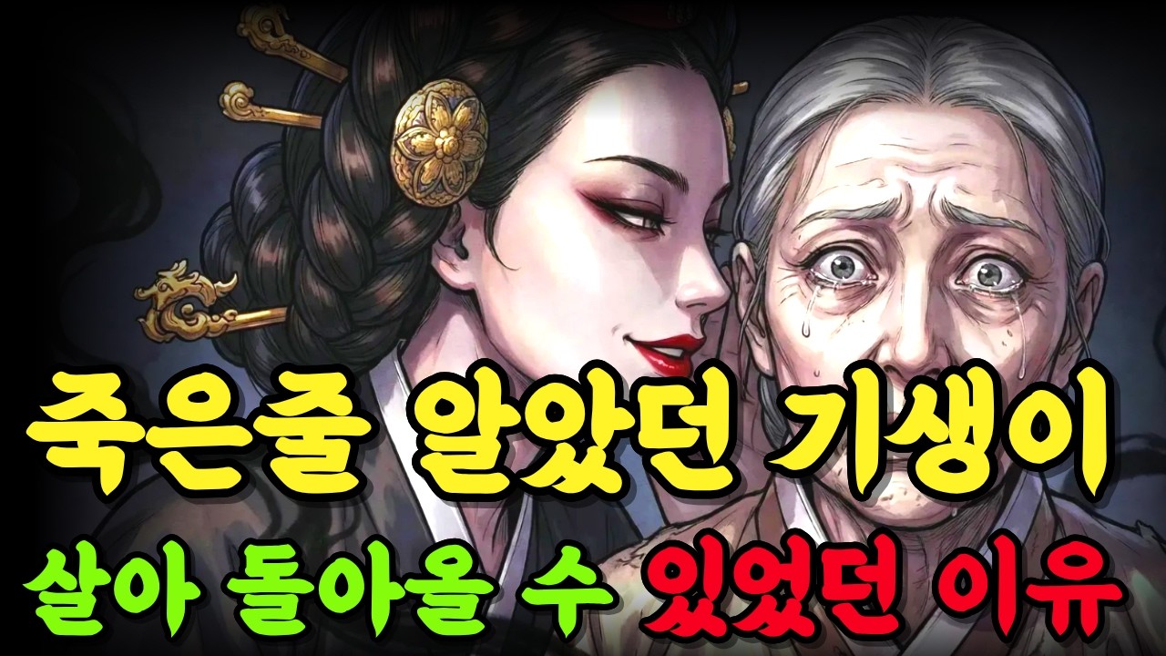죽은줄 알았던 기생이 다시 살아 돌아왔다...이제 복수만이 남았다!!