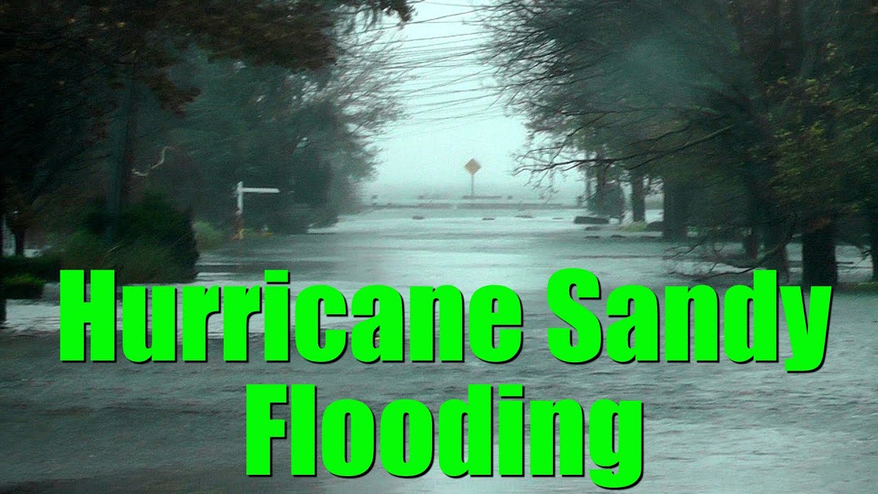 Hurricane Sandy Flooding on Long Island South Shore. Great South Bay Flooding South Shore