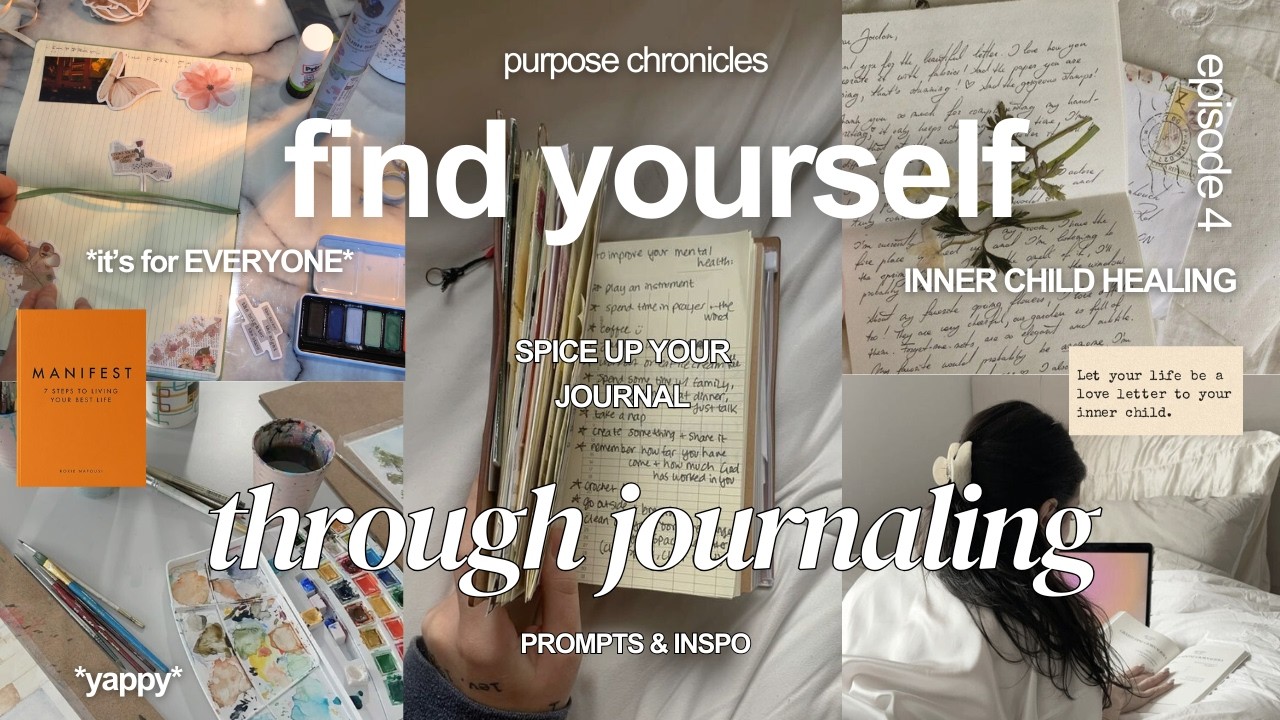 Why and How to Journal: live your BEST life! | The Purpose Chronicles ep.4 #scrapbooking