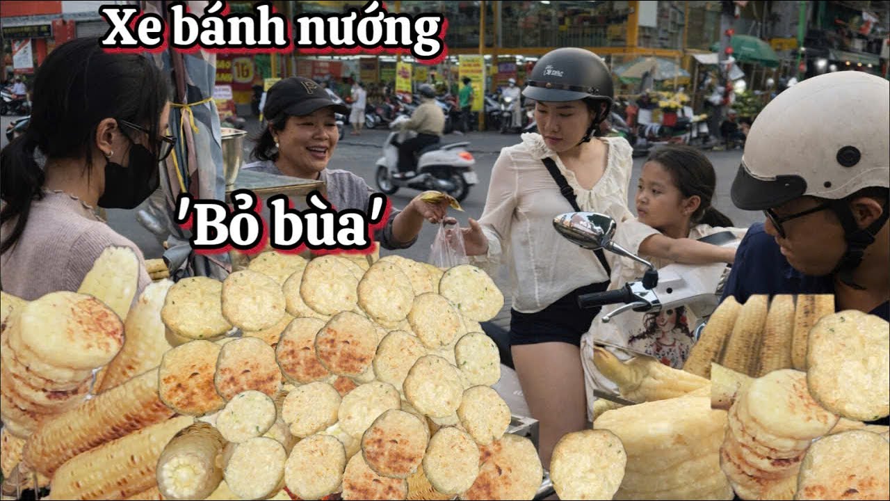 Xe bánh nướng của chị gái miền Tây có gì mà nhiều người canh giờ chờ mua cho được I meanmechoi