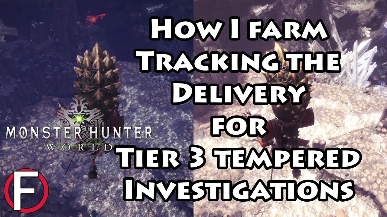 How I Farm Tracking the Delivery for Elder Dragon Investigation | Monster Hunter World