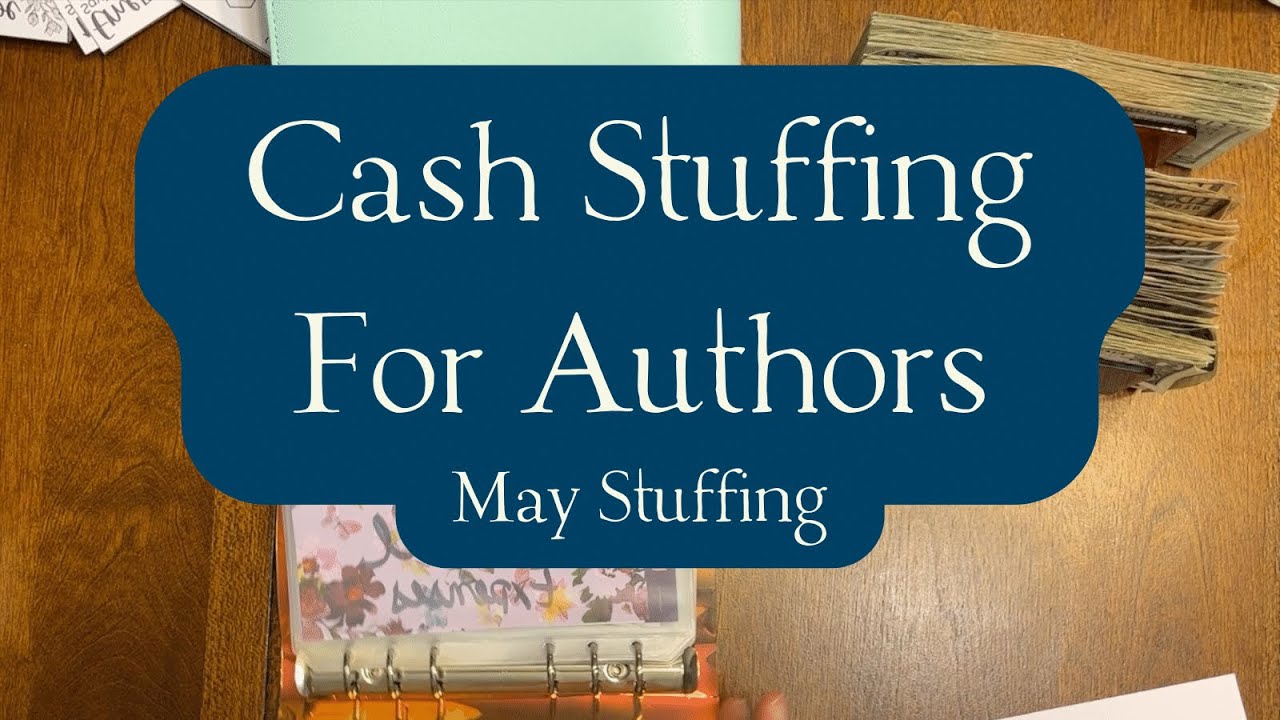 Cash Envelope Stuffing || Cash Stuffing For Authors || May Income with Author S.R. Marks