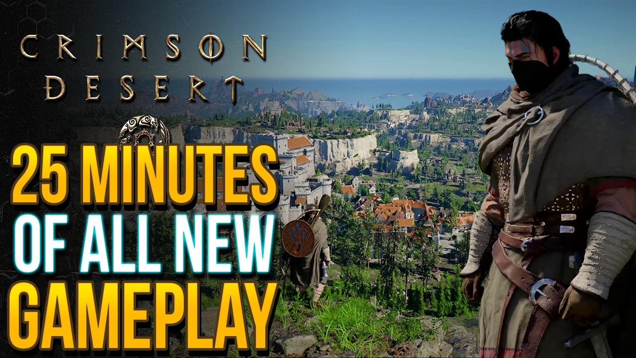 Crimson Desert OPEN WORLD Gameplay - New 25 Minutes of Pure Mayhem