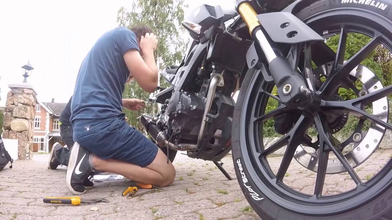 Exhaust change - Yamaha MT 125 - Arrow exhaust