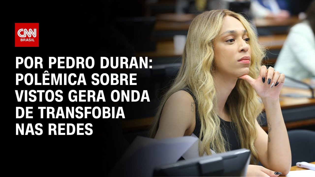 Caso Erika Hilton: Polêmica sobre vistos gera onda de transfobia nas redes | LIVE CNN