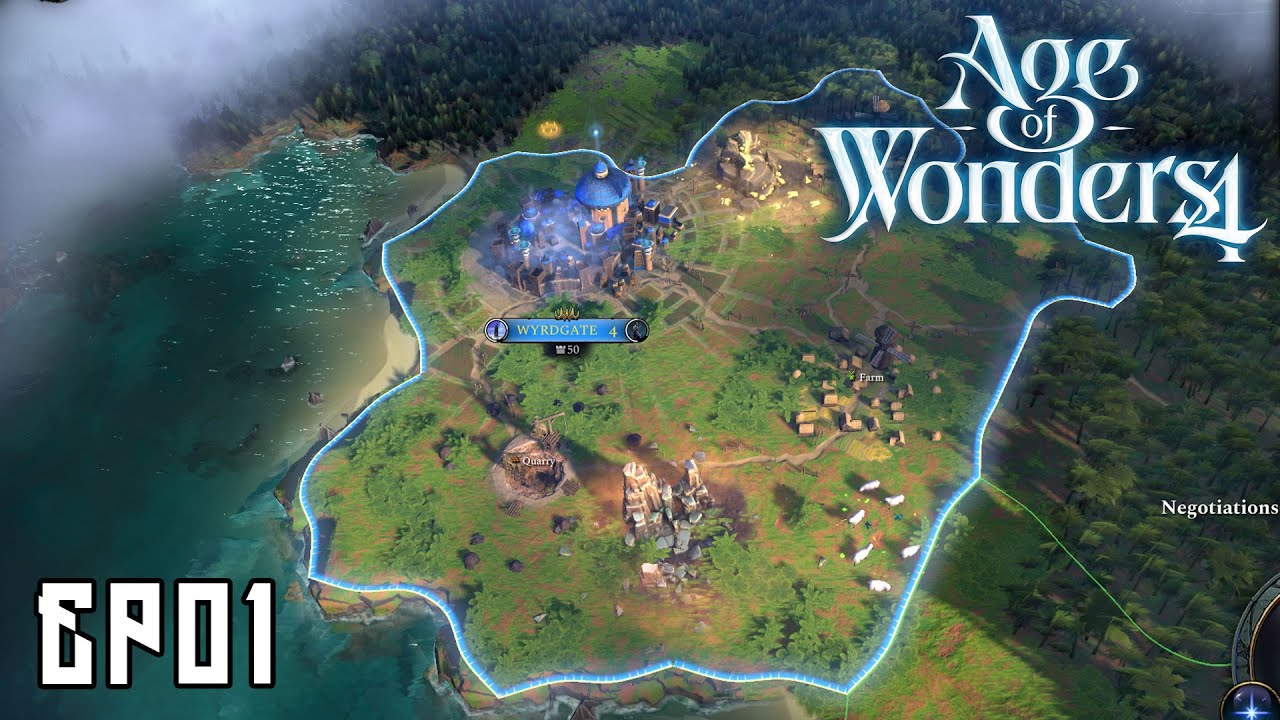 Age of Wonders 4: Discover the Epic World of Magic and Strategy Ep01 #ageofwonders4