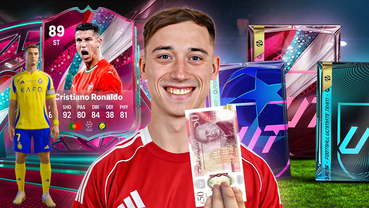Могу ли я выиграть со счетом 15-0, используя 89 CR7 и наборы на 50 фунтов стерлингов!