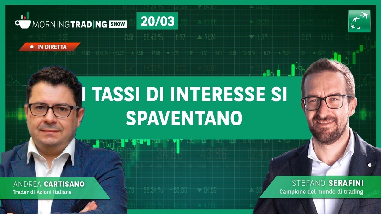 I tassi di interesse si spaventano - Morning Trading Show
